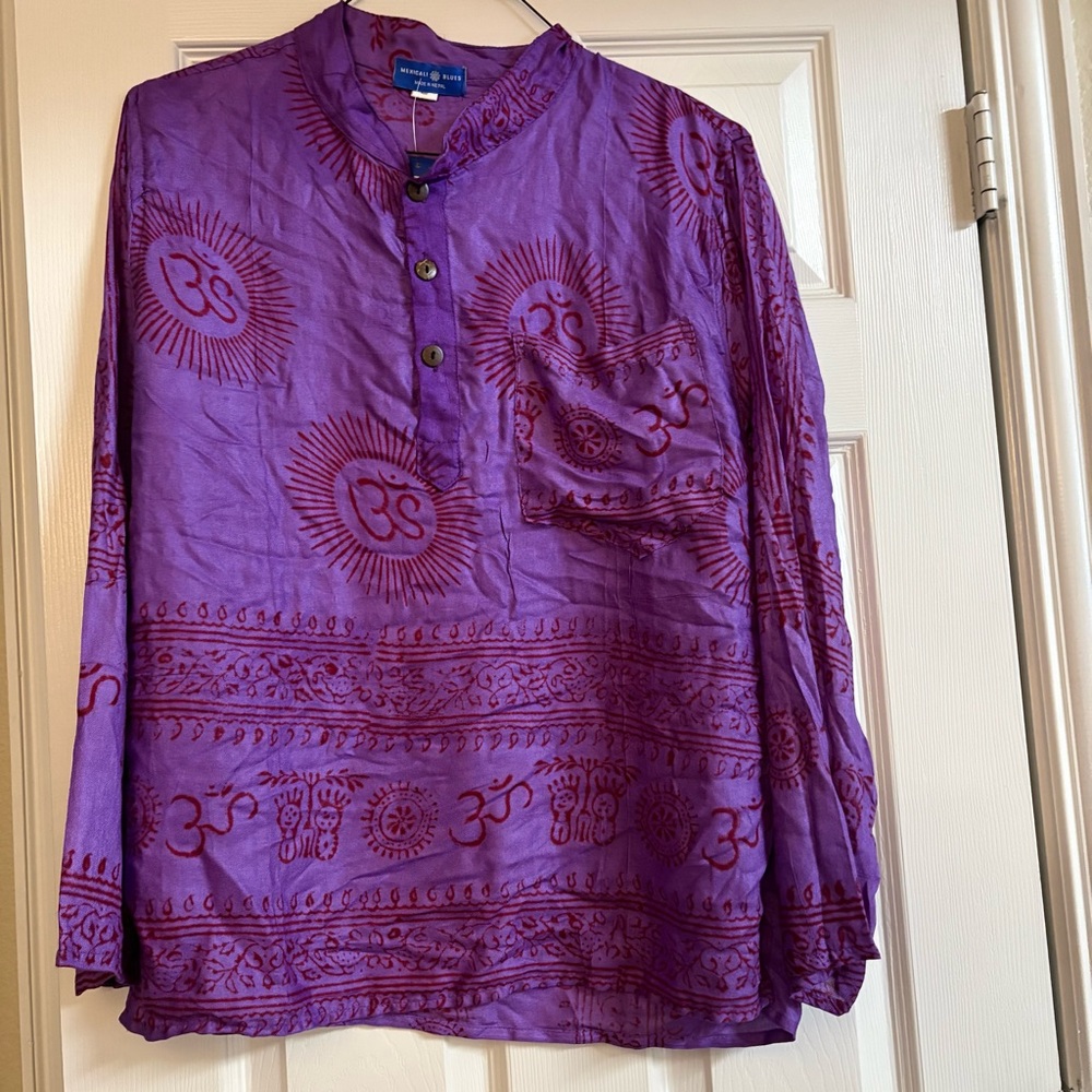 Hippie boho top small